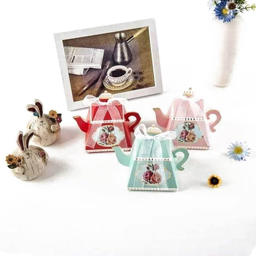 Teapot Favor Boxes 25ct - Shimmer & Confetti