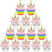 Unicorn Party Cupcake Decorating Set 24ct - Shimmer & Confetti
